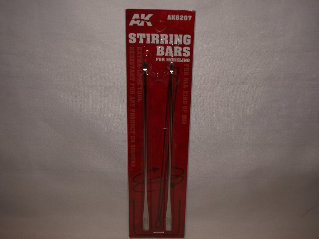 AK Interactive Stainless Steel Stirring Bars For Model & Hobby Painting - AK8207