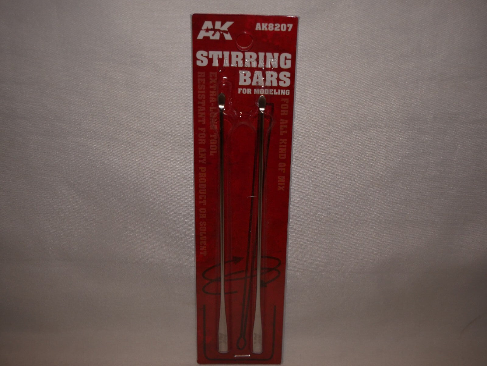 AK Interactive Stainless Steel Stirring Bars For Model & Hobby Painting - AK8207
