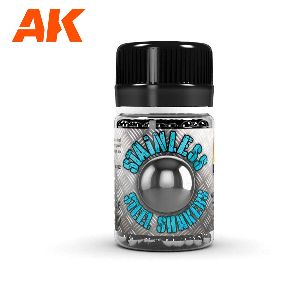 AK Interactive Stainless Steel Maixing Balls Shaker For Paints (250 Balls) AK892