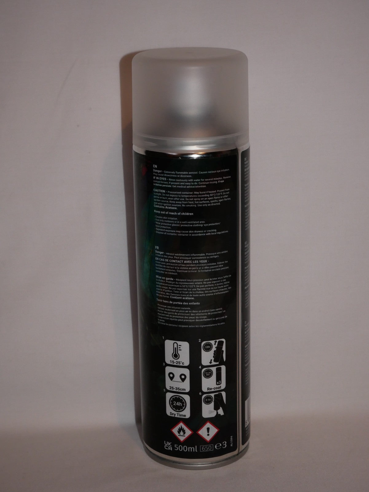 The Colour Forge Republic Blue Matt Finish Model Primer 500ml Aerosol Spray Can