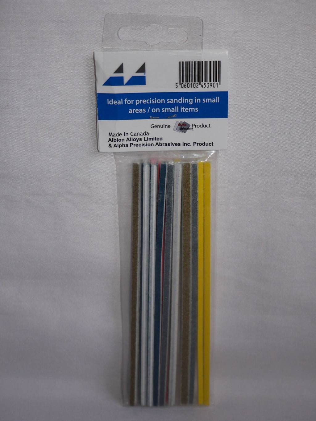 Albion Alloys Precision Abrasives 15 Mini Assorted Sanding Sticks 100/400 - 360