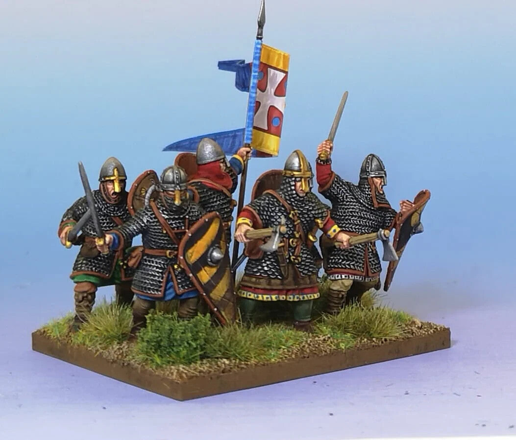 Victrix Warriors Of The Dark Ages 28mm Plastic Norman Infantry Models - VXDA004
