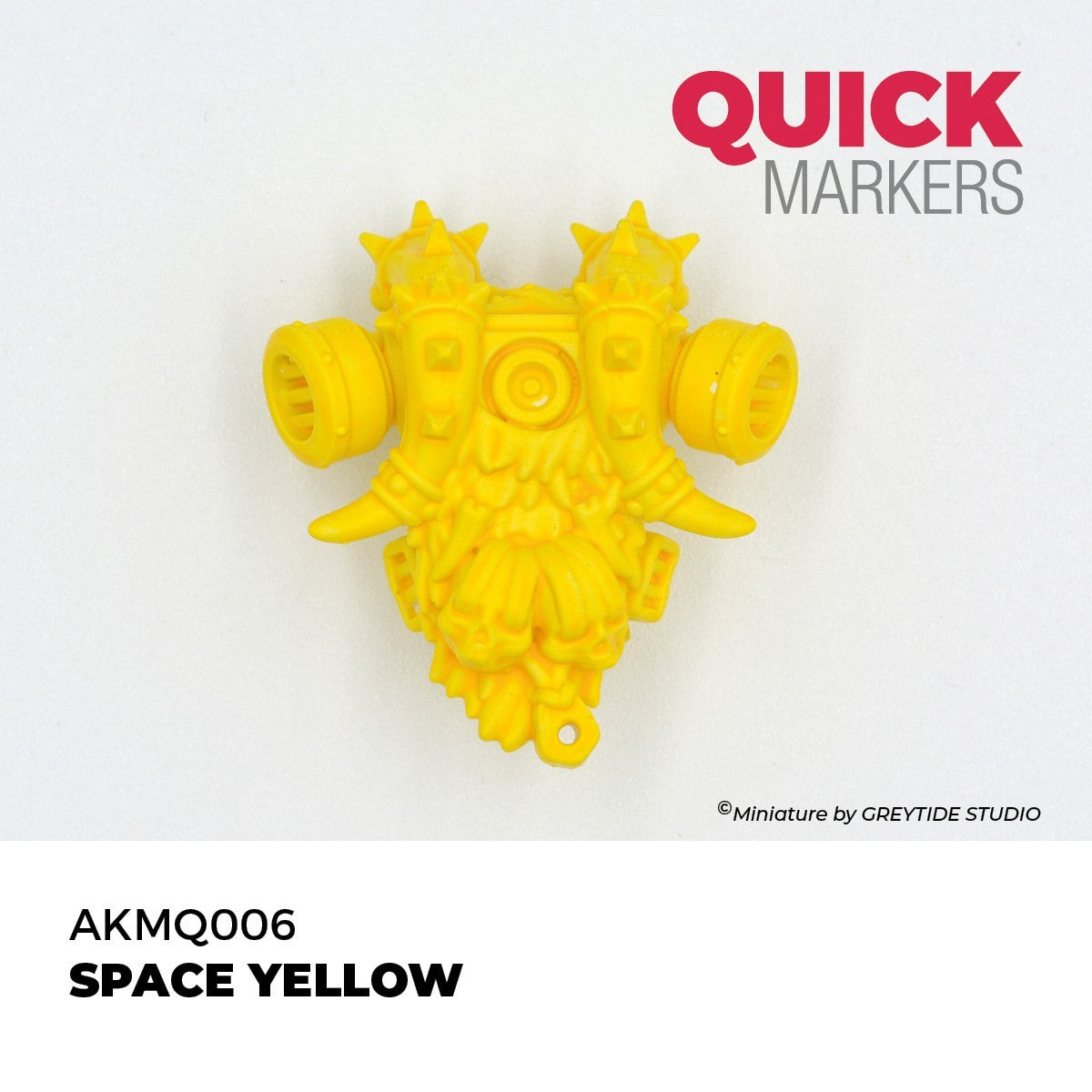 AK Interactive Acrylic Quick Gen Markers For Tabletop Games Space Yellow AKMQ006