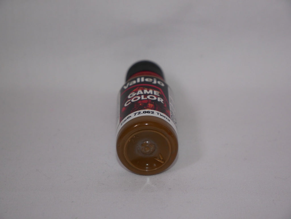 Vallejo Game Color Acrylic Range Earth 18ml/0.6 fl oz Dropper Bottle - 72.062
