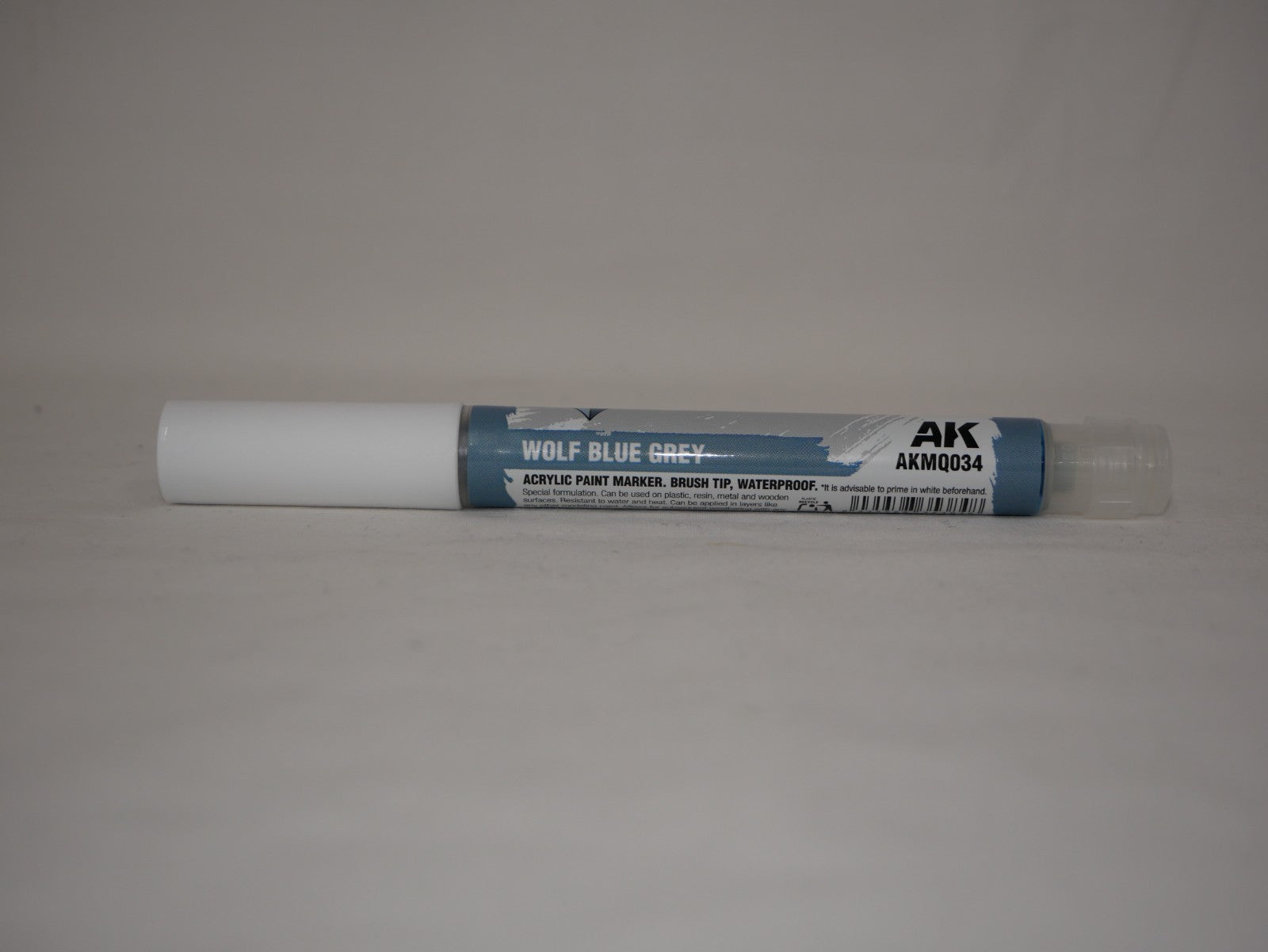 AK Interactive Acrylic Quick Gen Markers For Tabletop Wargames Wolf Blue Grey - AKMQ034