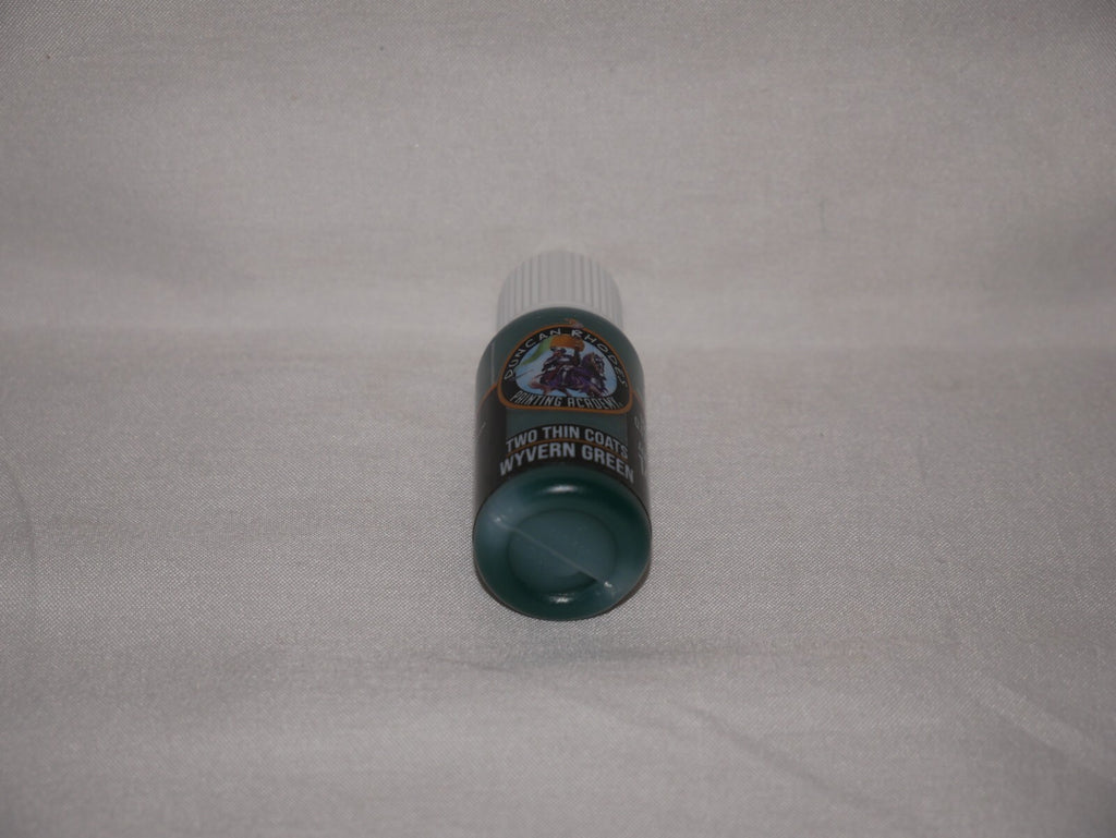 Duncan Rhodes Painting Academy 'Two Thin Coats' Wyvern Green 15ml Dropper 10013