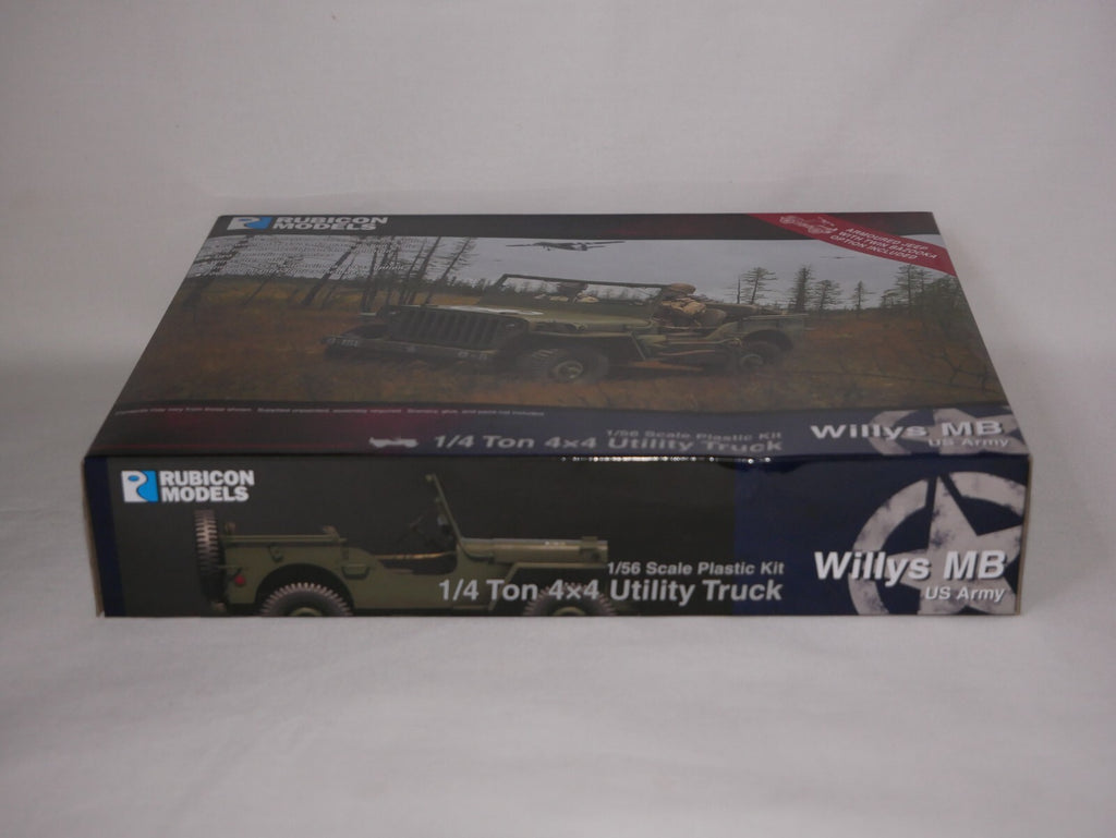 Rubicon Models 1:56 Scale Willys MB US Army 1/4 Ton 4x4 Utility Truck - 280049