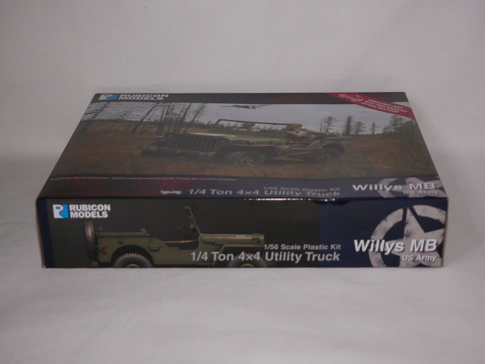 Rubicon Models 1:56 Scale Willys MB US Army 1/4 Ton 4x4 Utility Truck - 280049