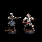 Wargames Atlantic 32mm Hard Plastic Trench Missionaries Miniatures - WAATW001
