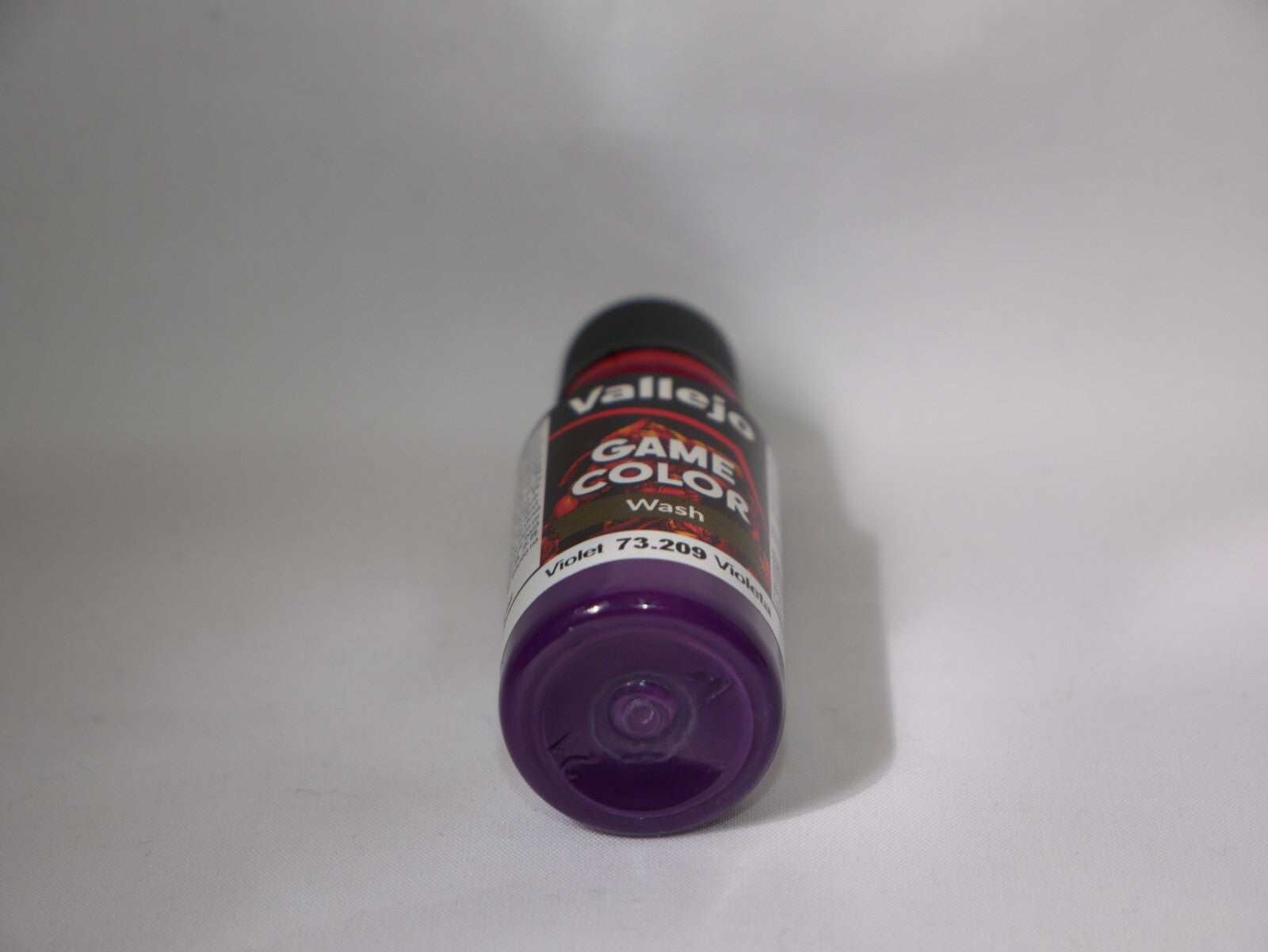 Vallejo Game Color Acrylic Washes Violet 18ml/0.6 fl oz Dropper Bottle - 73.209