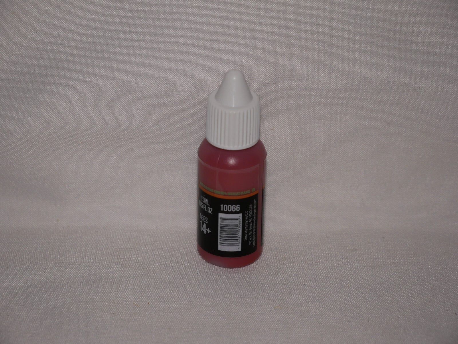 Duncan Rhodes Painting Academy 'Two Thin Coats' Evil Eye Red 15ml Bottle - 10066