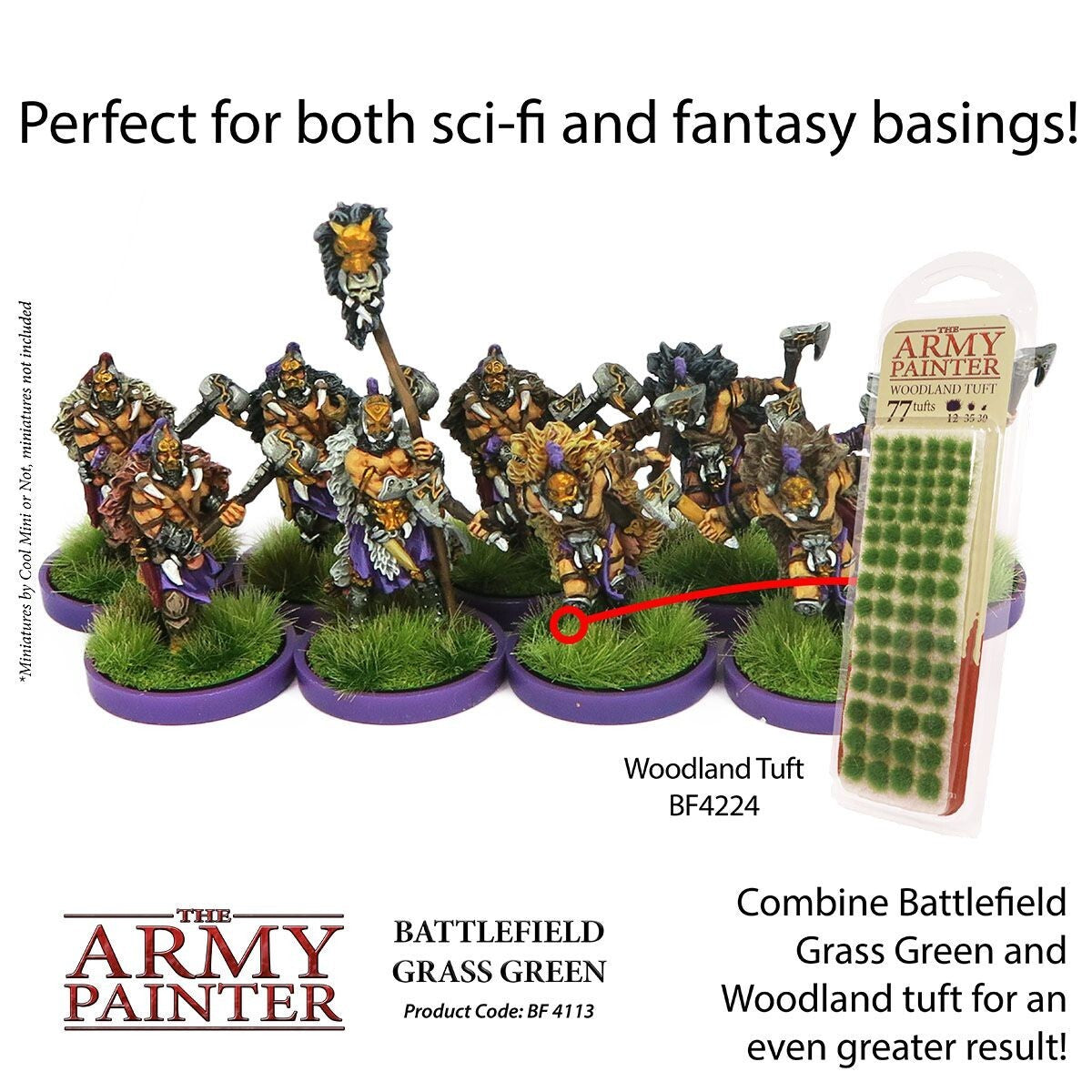 The Army Painter Battlefield Grass Green For Wargaming Bases 150ml Tub - BF4113