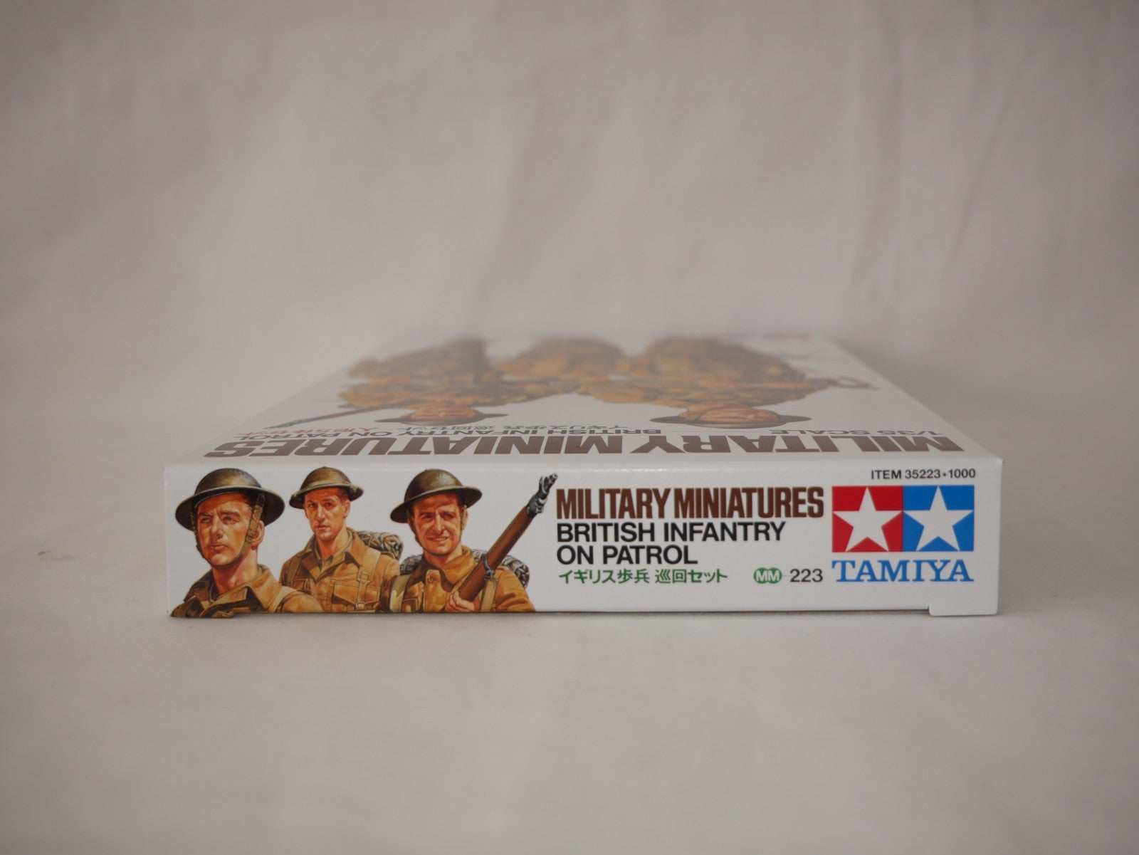 Tamiya Military Miniatures 1:35 Scale WWII British Infantry On Patrol - 35223