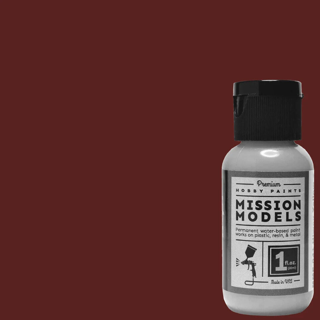 Mission Models Premium Hobby Paints Rotbraun RAL 8012 30ml Bottle (MMP - 015)