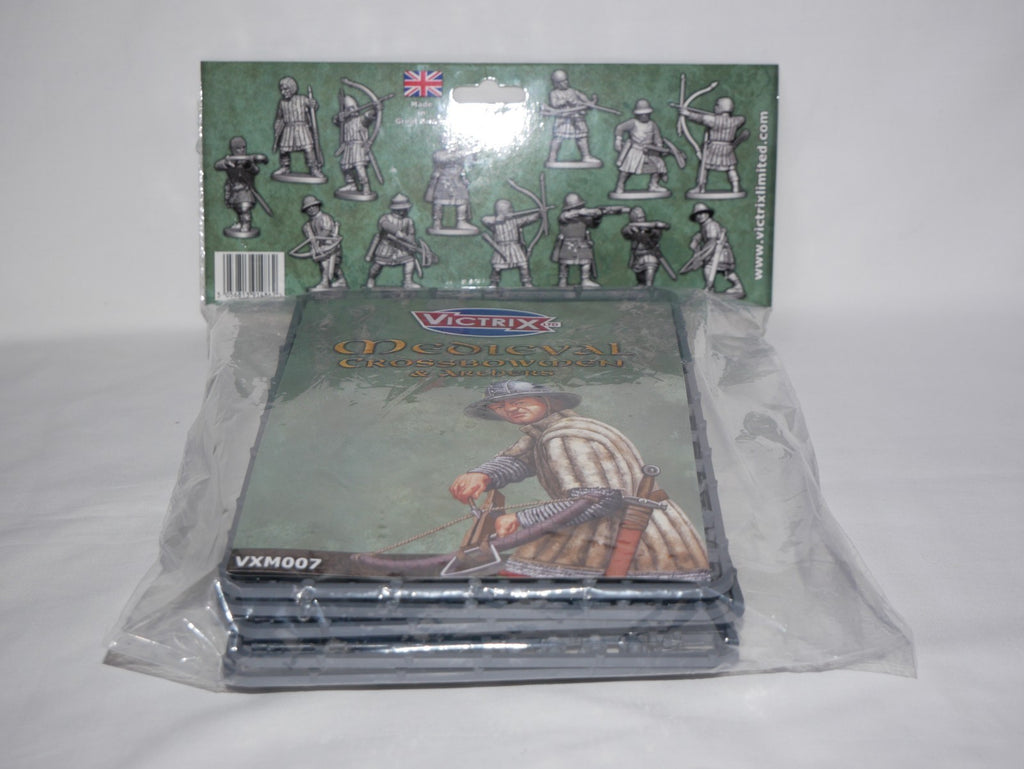 Victrix Medieval Warriors 28mm Scale Hard Plastic Crossbowmen & Archers - VXM007