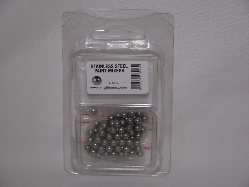 Ammo By Mig Jimenez 5mm Diameter Stainless Steel Paint Mixing Balls - A.MIG-8003