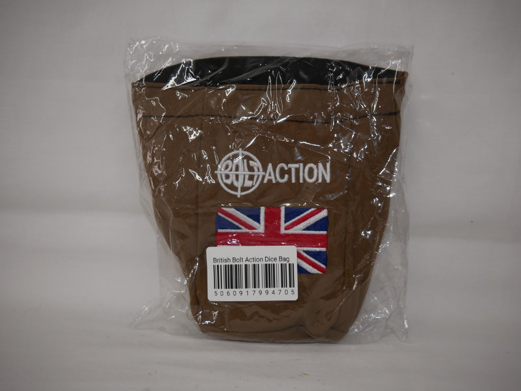 Warlord Games Bolt Action 1:56 Scale WWII British Army Order Dice Bag - 408901001