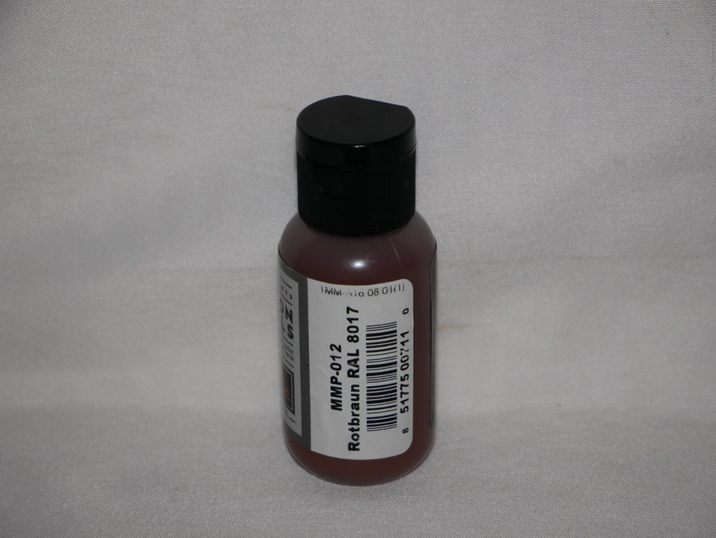 Mission Models Premium Hobby Paints Rotbraun RAL 8017 30ml Bottle (MMP - 012)