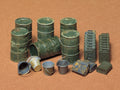 Tamiya Military Miniatures 1:35 Scale U.S and German Type Jerry Cans Set - 35026