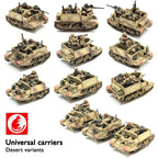 Victrix 1:144 Scale Universal Carrier With Europe & Desert Crew Options VG12031