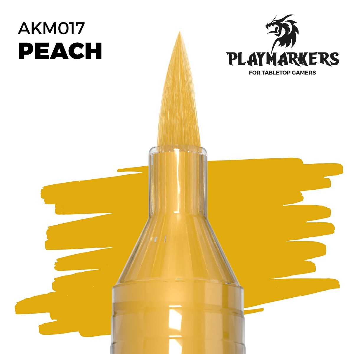 AK Interactive Acrylic Paint Playmarkers For Model Tabletop Games Peach - AKM017