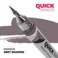 AK Interactive Acrylic Quick Gen Markers For Tabletop Wargaming Grey Shadow - AKMQ018