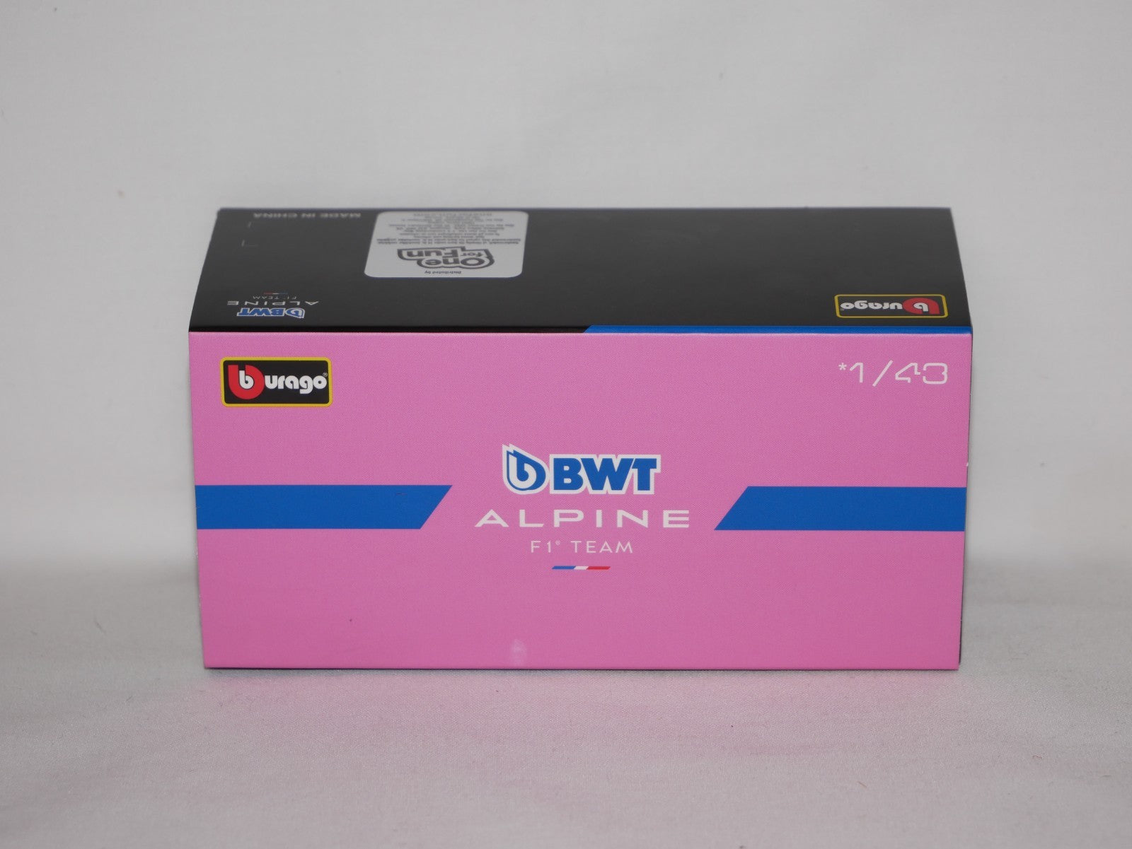 Burago 1:43 Scale BWT Alpine F1 Team A524 2024 No.10 Pierre Gasly - #18-38220G
