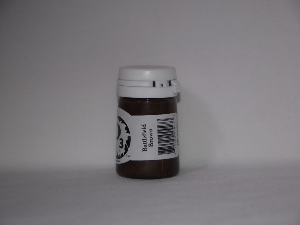 Formula P3 Acrylic Paint Range Battlefield Brown 18ml Flip Top Bottle PIP 93027