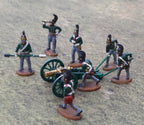 Hat Industrie 1:72 Scale1812 Napoleonic Russian Horse Artillery with 10lb (1/4 pud) Unicorn gun - 8360
