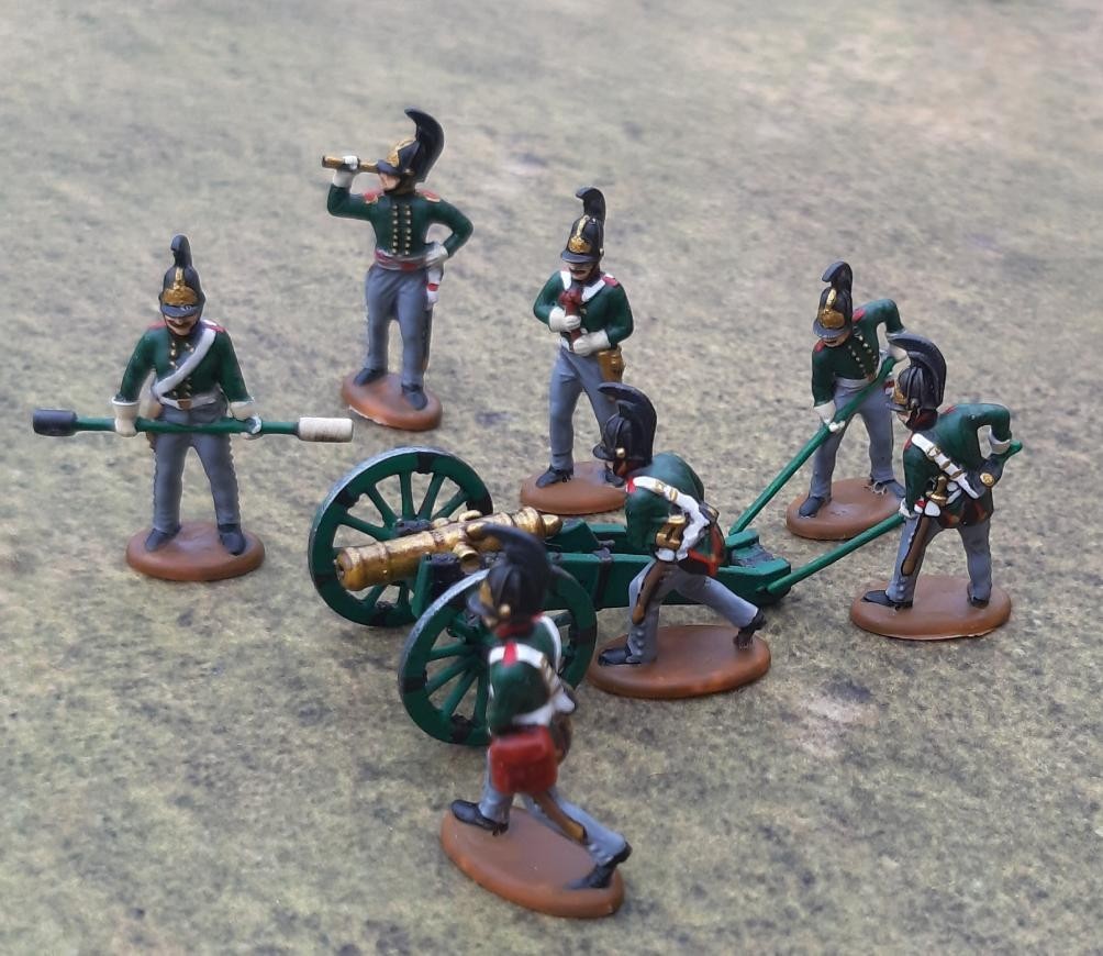 Hat Industrie 1:72 Scale1812 Napoleonic Russian Horse Artillery with 10lb (1/4 pud) Unicorn gun - 8360