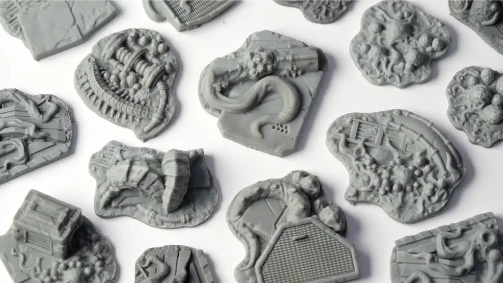 Gamers Grass Basing Bits Alien Infestation For Wargaming Miniature Bases GGBB-AI