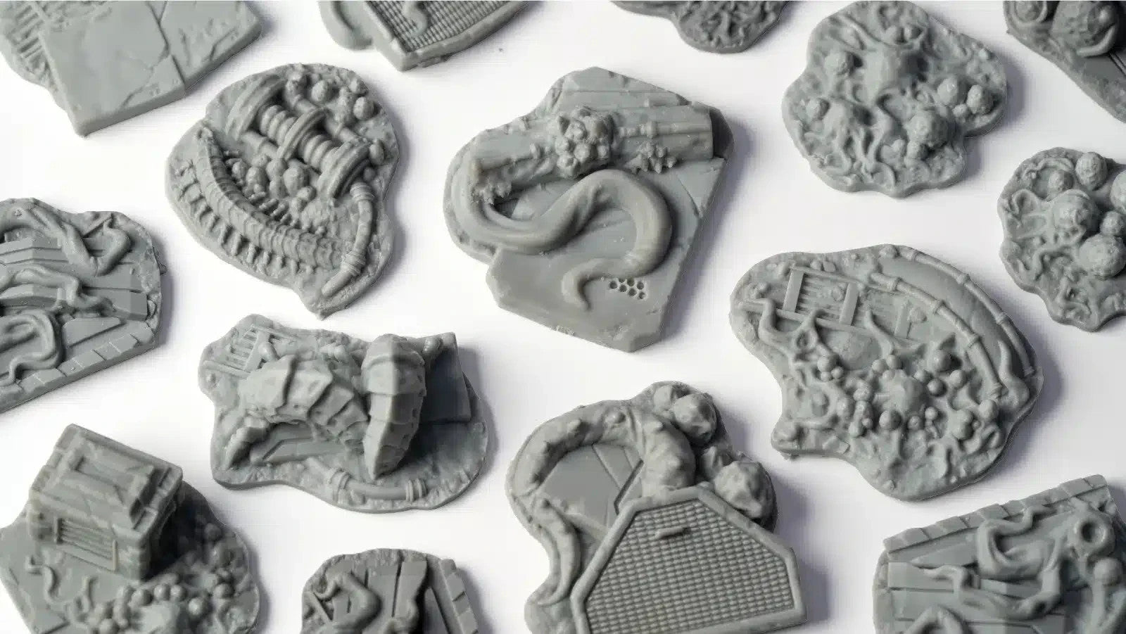 Gamers Grass Basing Bits Alien Infestation For Wargaming Miniature Bases GGBB-AI