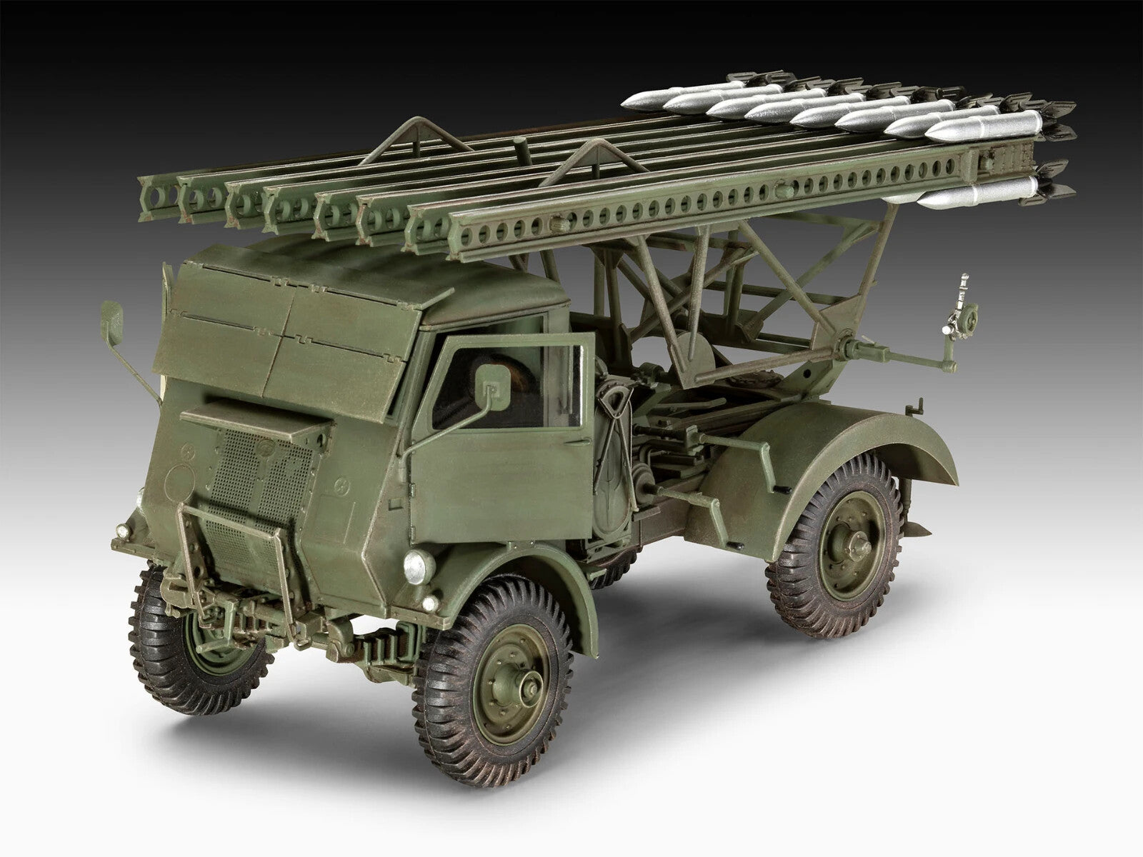 Revell 1:35 Scale Soviet WOT 8 BM-13-16 Katyusha/Cargo Kit Skill Level 5 - 03338