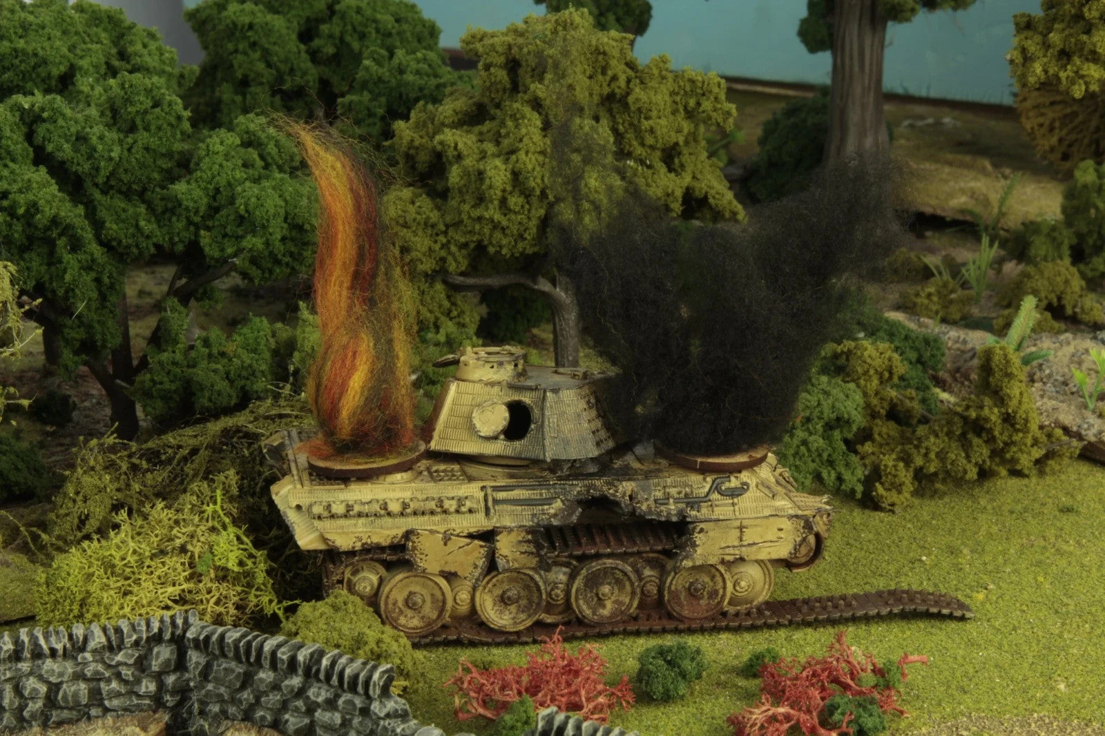 Warlord Games Bolt Action 1:56 Tabletop Wargaming Tank Damage Makers - WG-DAM-01