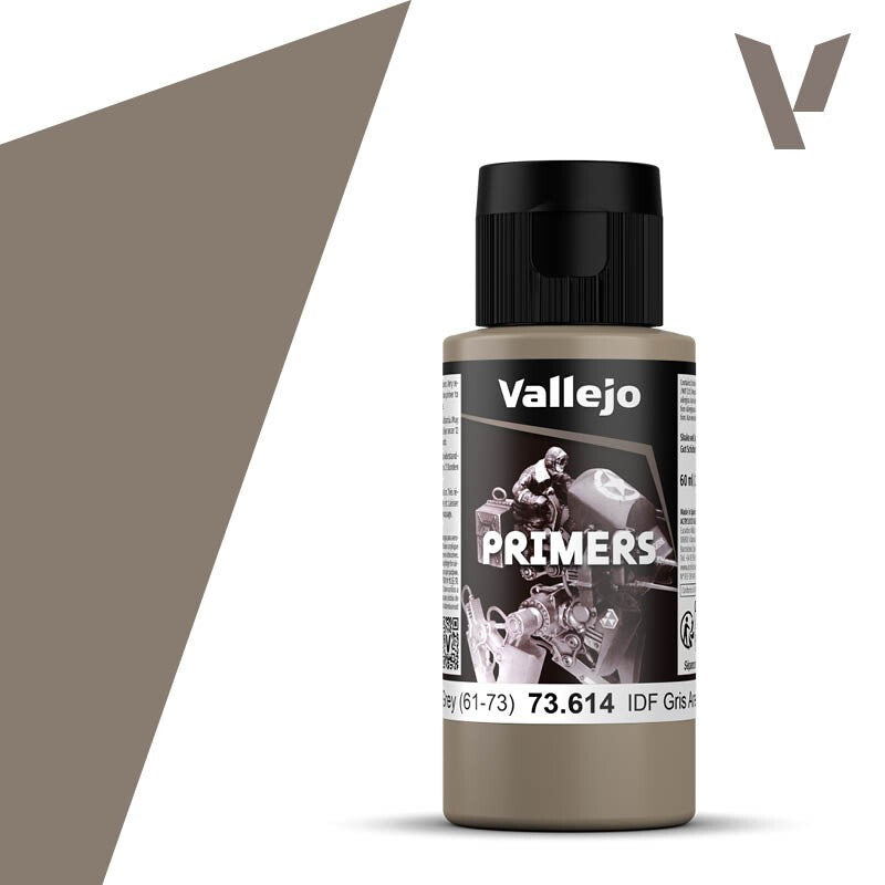 Vallejo Polyurethane Surface Primer IDF Israeli Sand Grey (61-73) 60ml - 73.614