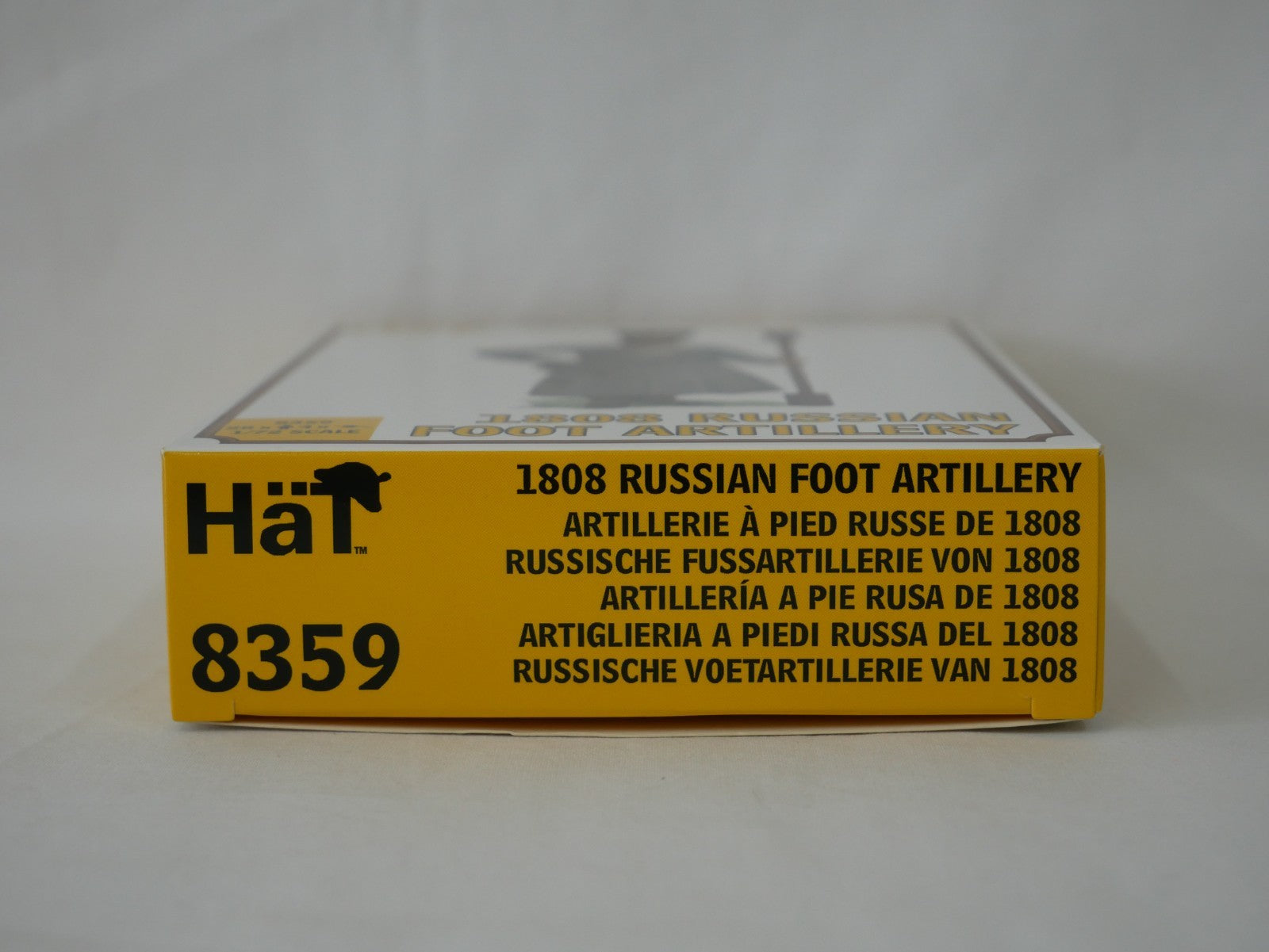 Hat Industrie 1:72 Scale 1808 Napoleonic Russian Artillery With (1/2 pud) 20lb Unicorn Gun - 8359