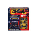 Burago 1:43 Scale Oracle Redbull Racing Formula One Team Pit Pass Diorma Playset - #18-38453V
