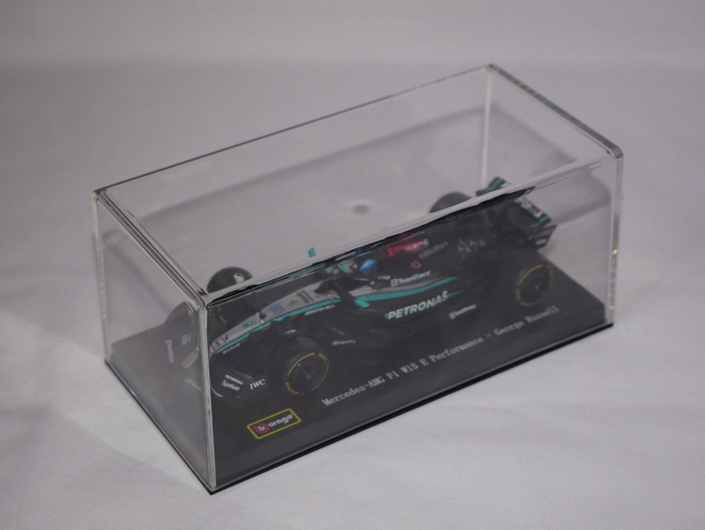 Burago 1:43 Scale Mercedes-AMG Petronas F1 2024 W15 No.63 Russell - #18-38209R