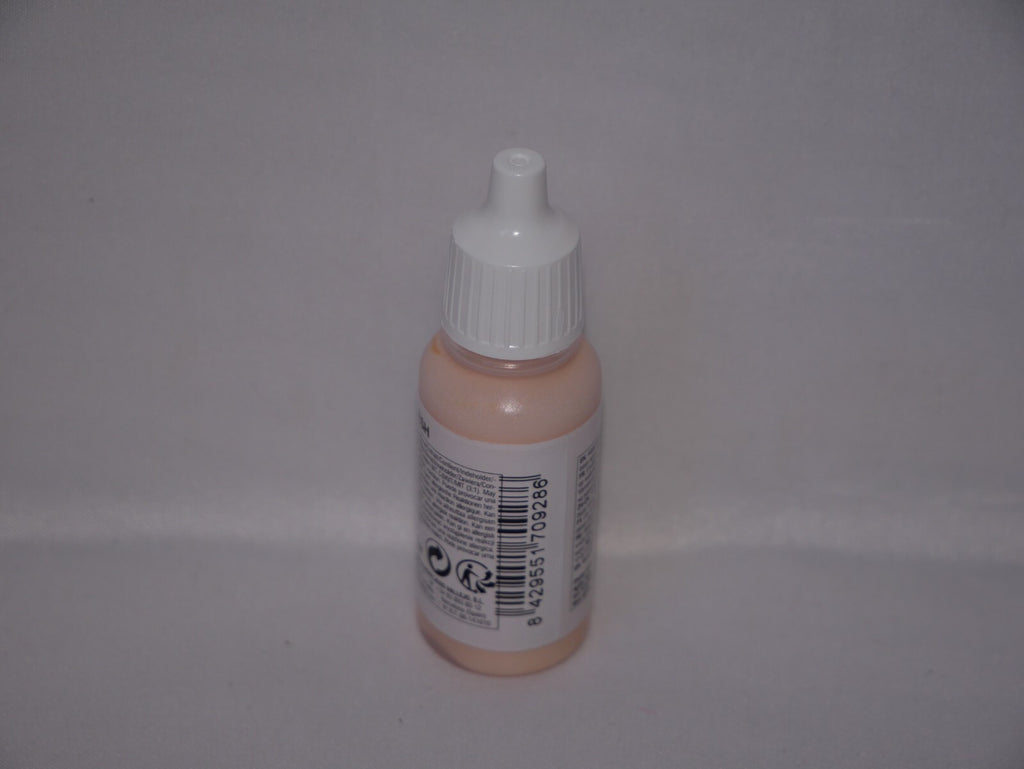 Vallejo Model Color Light Flesh Acrylic 17ml /0.57 fl oz Dropper Bottle - 70.928