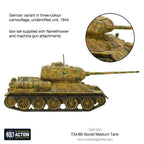 Warlord Games Bolt Action 1:56 Scale WWII Soviet T-34/85 Medium Tank - 402014004