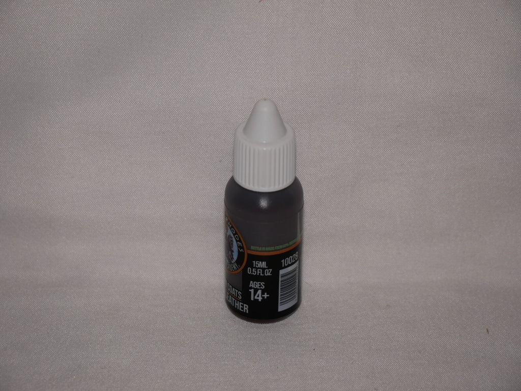 Duncan Rhodes Painting Academy Two Thin Coats Cuirass Leather 15ml Dropper 10028