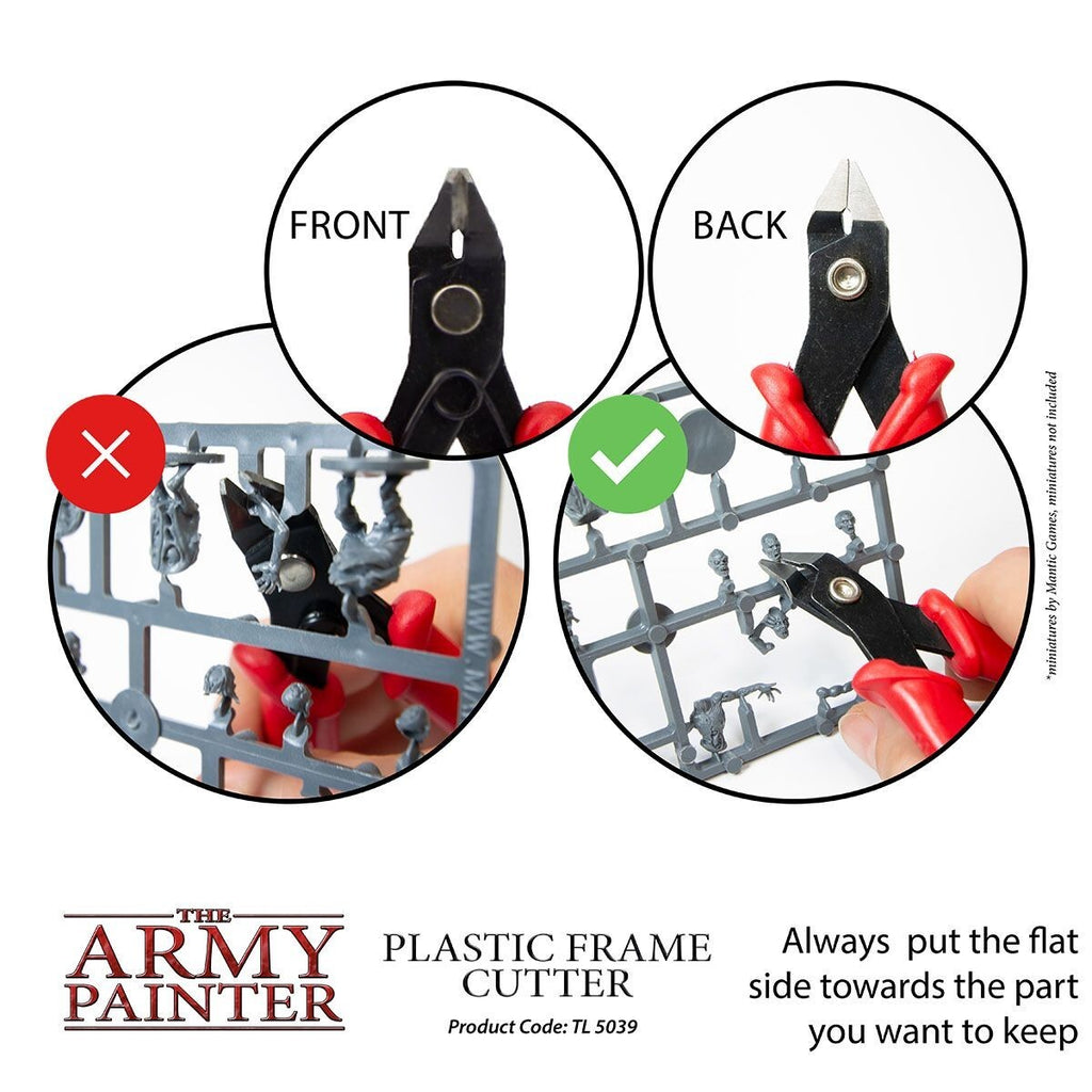The Army Painter Plastic Frame & Sprue Cutter (For Plastic Miniatures) - TL5039