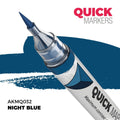 AK Interactive Acrylic Quick Gen Markers For Tabletop Wargaming Night Blue - AKMQ032