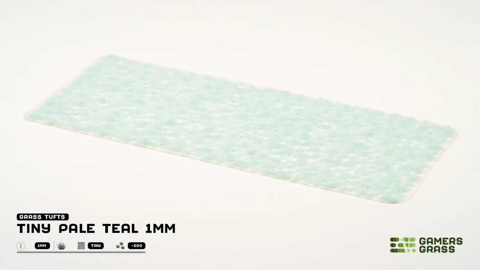 Gamers Grass Tiny Pale Teal 1mm Tufts For Wargaming Bases (500) Per Pack GGTT-PT