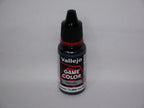 Vallejo Game Color Acrylic Metallics Dark Gunmetal 18ml Dropper Bottle - 72.054
