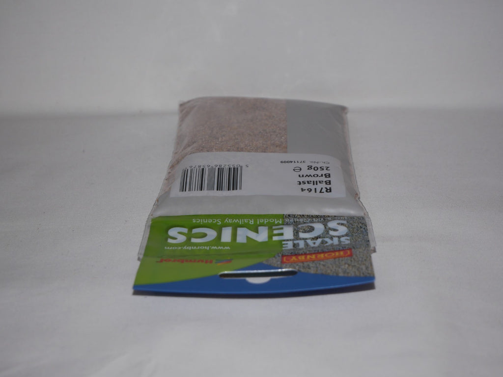 Hornby Skale Railway Scenics HO/OO Gauge Realistic Brown Ballast 250g Bag R7164