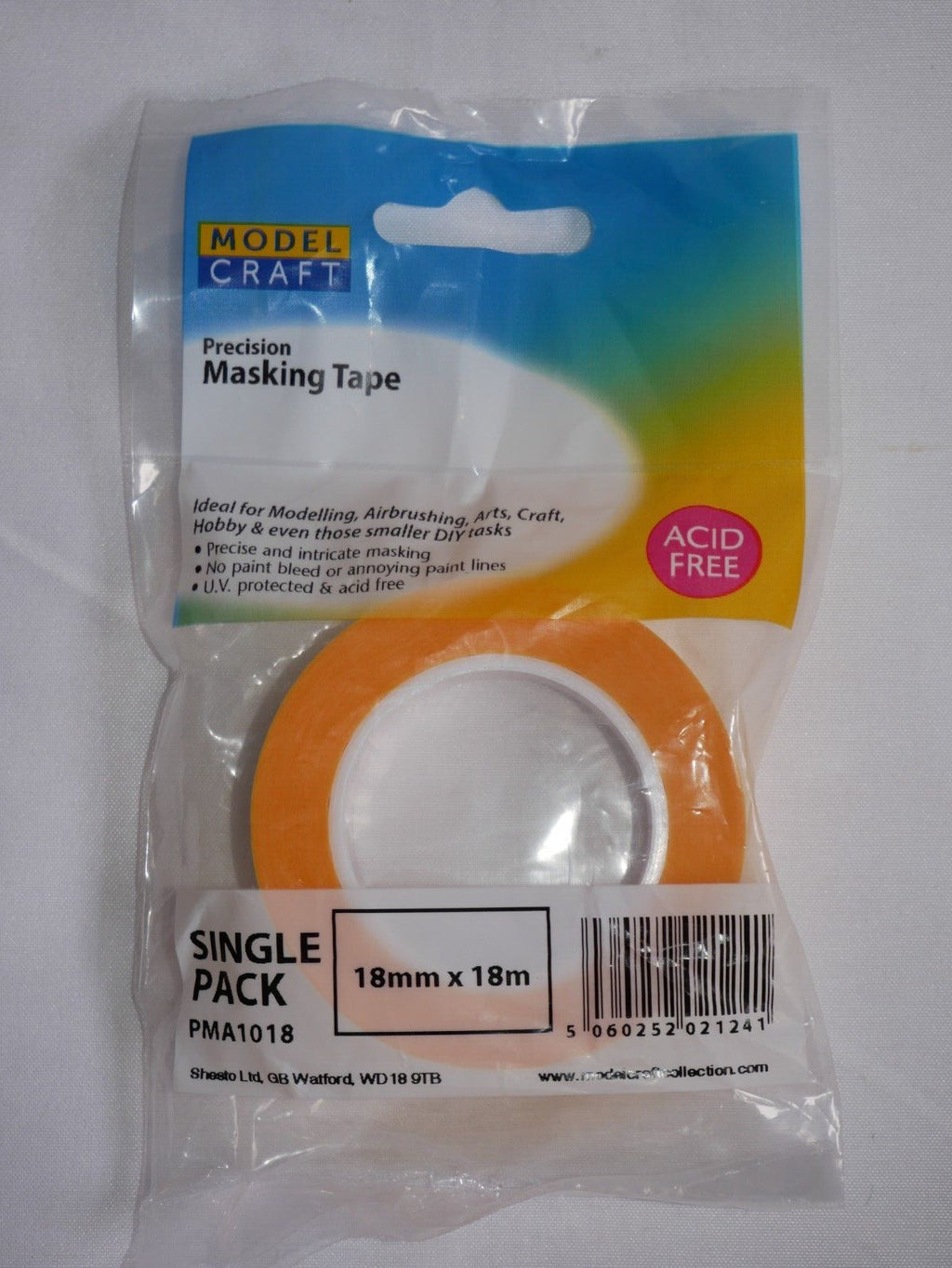 The Model Craft Collection Precision Masking Tape (18mm x 18m) PMA1018