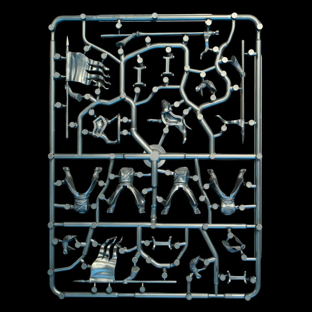 Wargames Atlantic The Barons' War 28mm Mounted Knight Command 1150-1320 - WAAAC011
