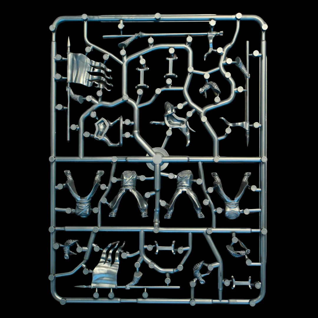 Wargames Atlantic The Barons' War 28mm Mounted Knight Command 1150-1320 - WAAAC011