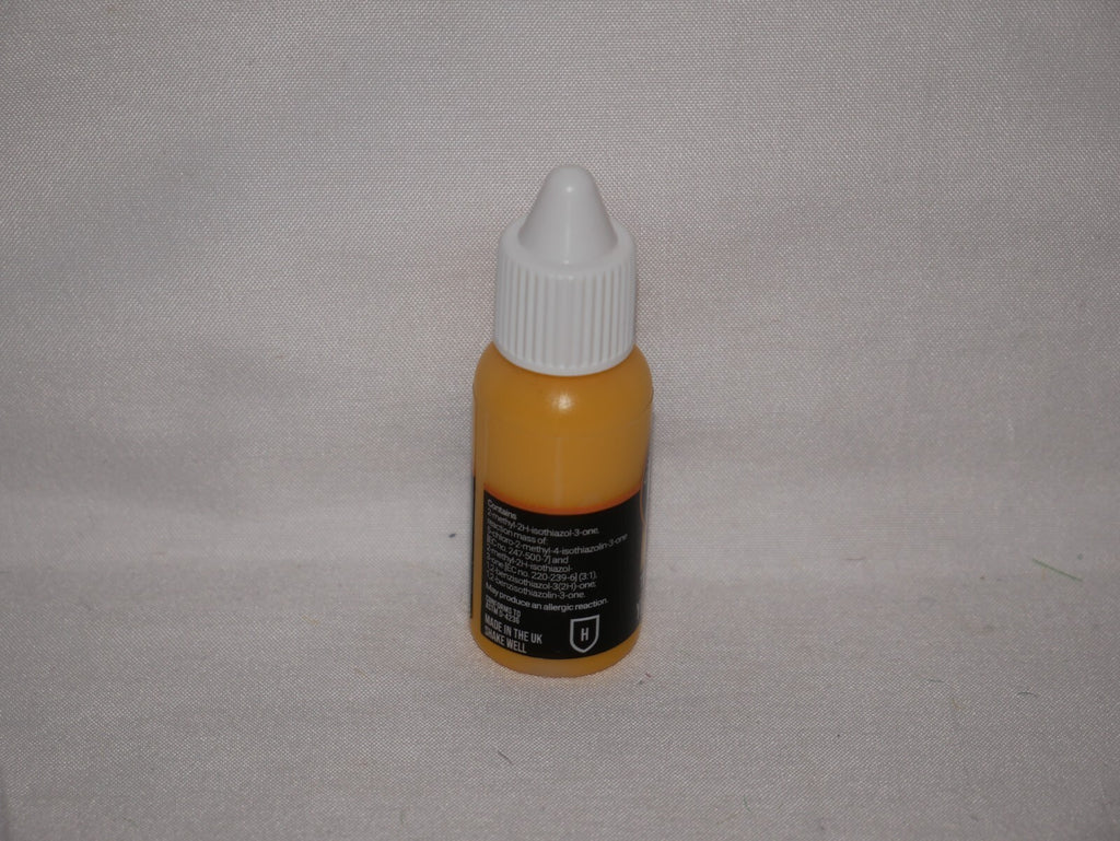Duncan Rhodes Painting Academy 'Two Thin Coats' Yellow Flame 15ml Bottle - 10006